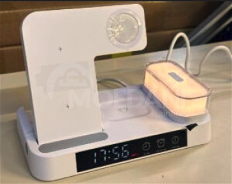 Часы с беспроводной зарядкой Тбилиси - изображение 5