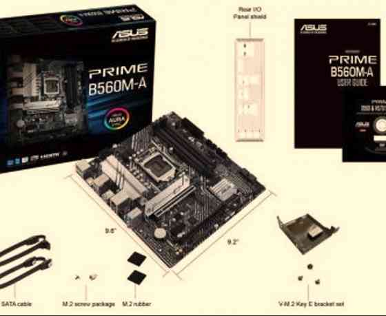 იყიდება ახალი დედადაფები PRIME B560M-A//LGA1200,B560,USB3.2 Tbilisi