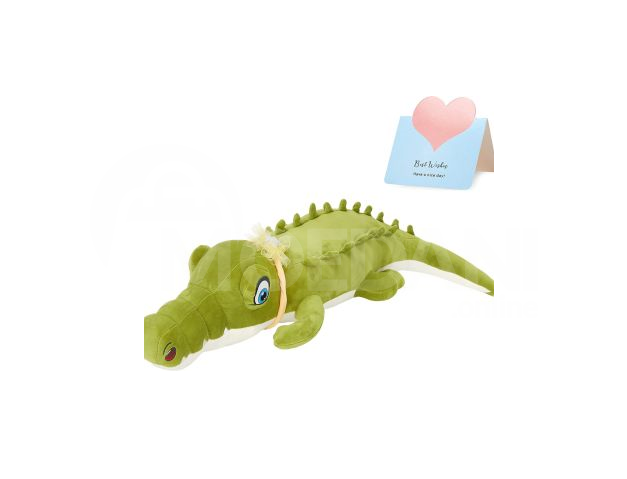 Children's toy soft toy crocodile crack fluff Tbilisi - photo 1