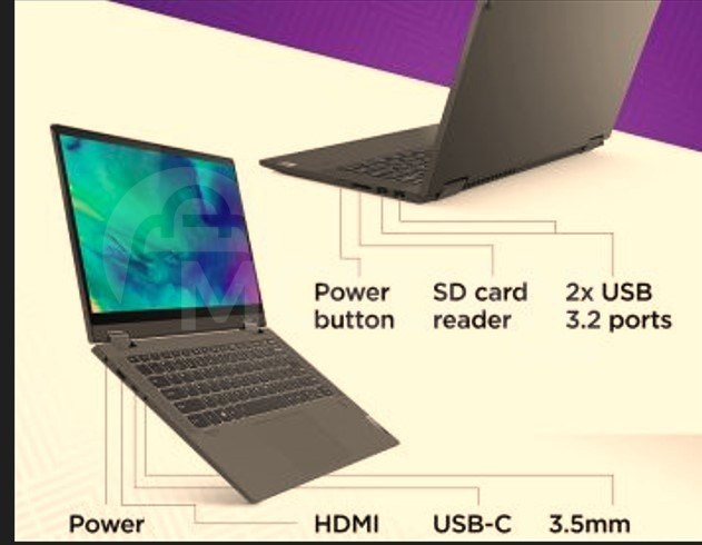 Ноутбук Lenovo Flex5 Ryzen5 6 ядер 16 ГБ ОЗУ 512 ГБ SSD Тбилиси - изображение 4