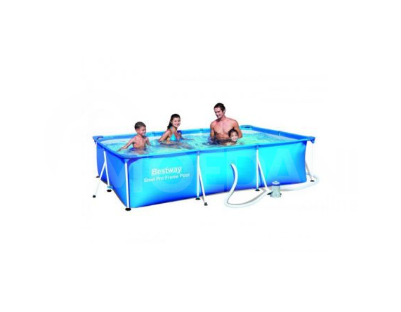 каркасный бассейн BESTWAY 56424 FAMILY SPLASH FRAME (400x211x81) Тбилиси - изображение 2