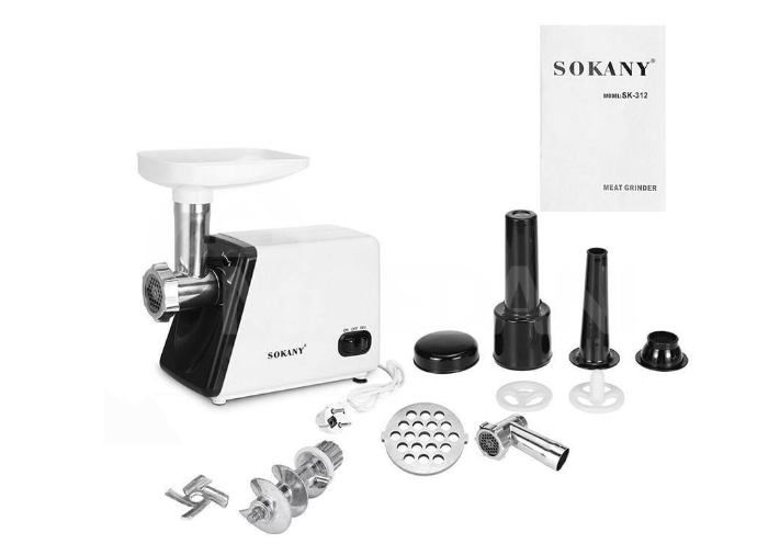 Sokany sk-312 ელექტრო ხორცსაკეპი .სიმძლავრე 2500 ვატიანი თბილისი - photo 1