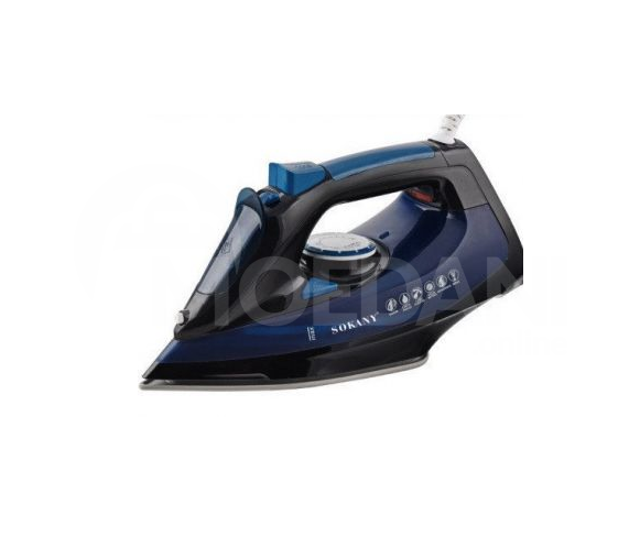 SOKANY iron with ceramic base and steam function. Power 2 Tbilisi - photo 1