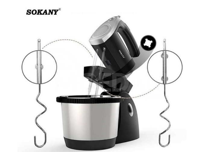 Sokany მიქსერი ჯამით თბილისი - photo 4