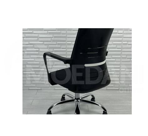 Модель компьютерного кресла-А02 черный Тбилиси - изображение 2