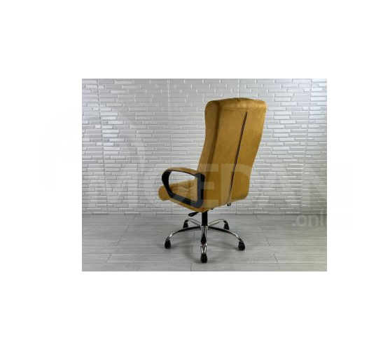 საოფისე სკამი, სავარძელი, მოდელი გალანტი, ნაჭრის ყვინელი თბილისი - photo 4