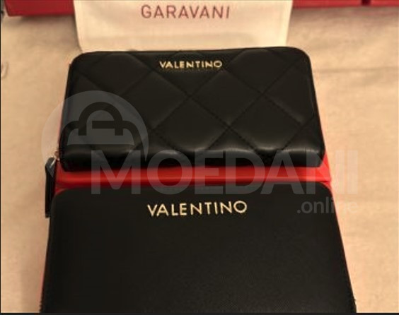 ВАЛЕНТИНО Оригинальный кожаный кошелек. Тбилиси - изображение 2