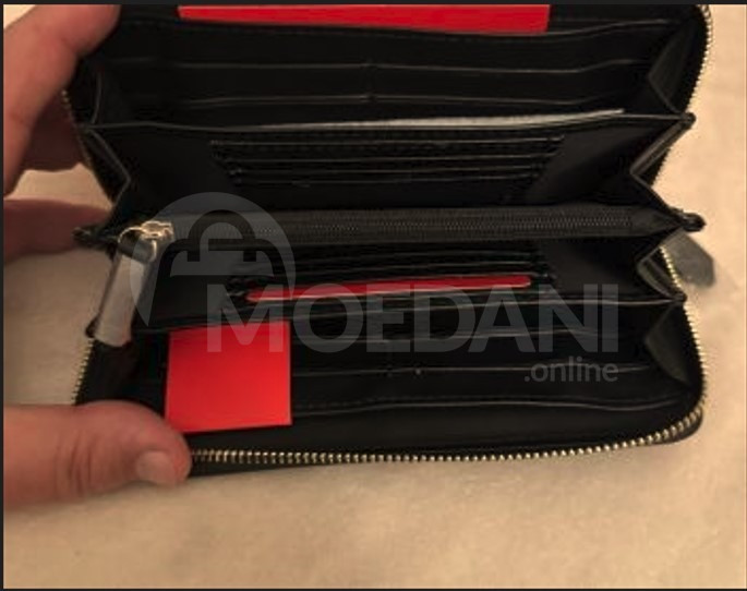 ВАЛЕНТИНО Оригинальный кожаный кошелек. Тбилиси - изображение 4