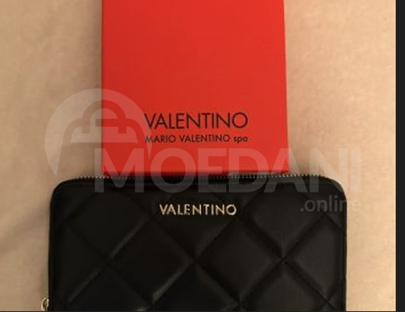 VALENTINO.ტყავის ორიგინალი საფულე თბილისი - photo 3