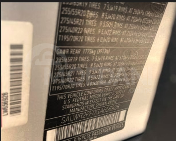 Land Rover Другая 2016 Тбилиси - изображение 13