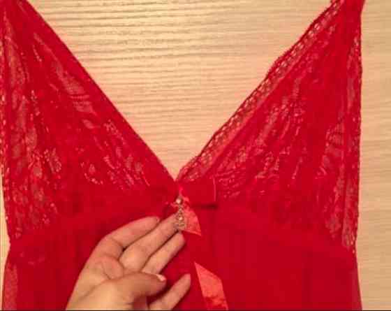 Nightgown. Red Tbilisi