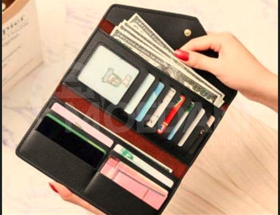 Women's wallet, black, brown Tbilisi - photo 2