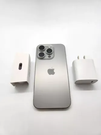 iPhone 15 Pro Silver-Gray 128GB თბილისი