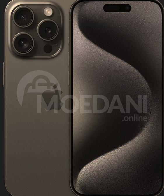 iPhone 15 Pro Max Titanium Black 128ГБ Тбилиси - изображение 1