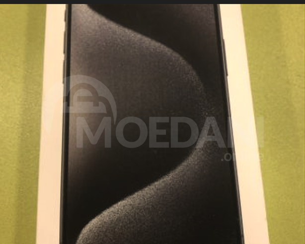 iPhone 15 Pro Max Titanium Black 1TB თბილისი - photo 1