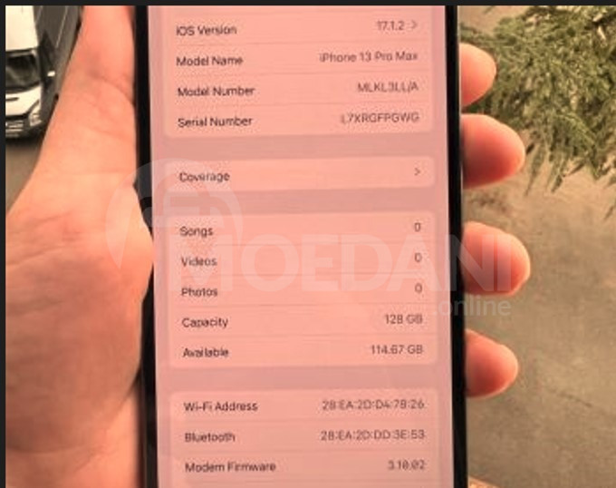 iPhone 13 Pro Max Graphite 128ГБ Тбилиси - изображение 5