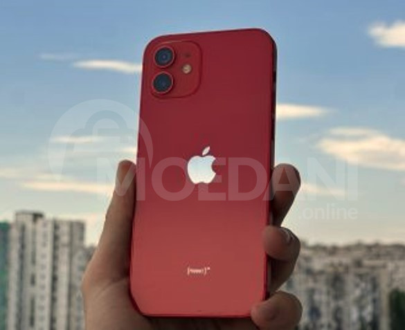 iPhone 12 Red 64ГБ Тбилиси - изображение 2