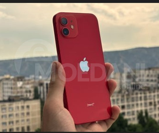 iPhone 12 Red 64ГБ Тбилиси - изображение 1