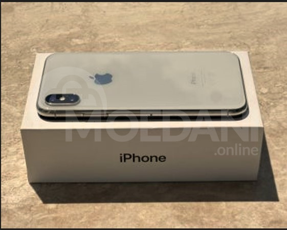 iPhone X Silver 64GB თბილისი - photo 2