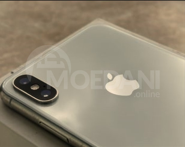 iPhone XS Max Silver 64GB თბილისი - photo 3