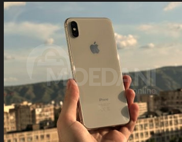 iPhone XS Max Silver 64GB თბილისი - photo 1