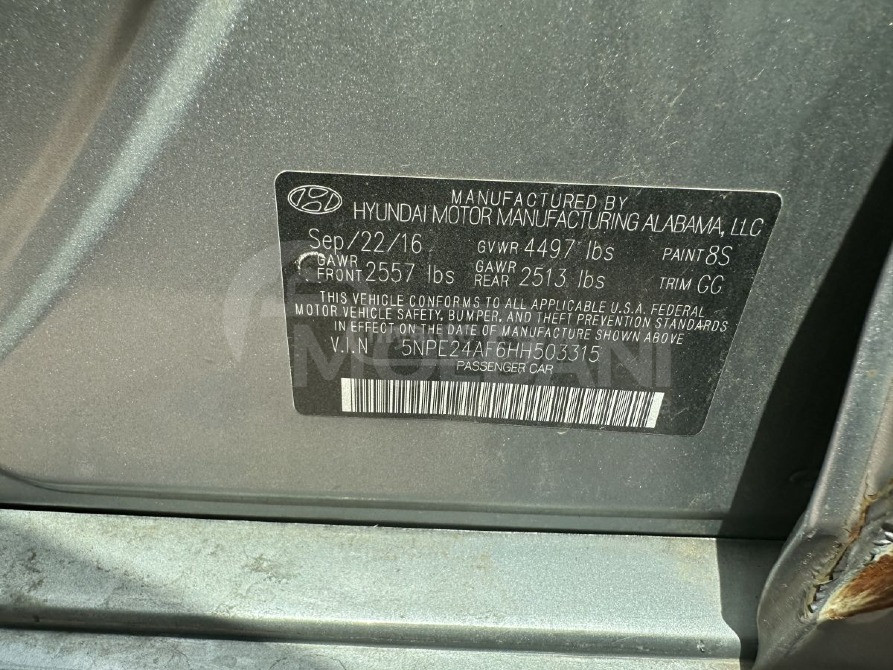 Hyundai Sonata 2016 თბილისი - photo 10