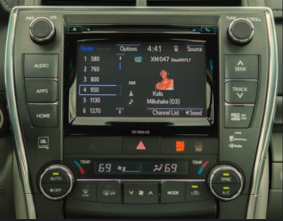 Მონიტორი Toyota Camry 2006-2024 თბილისი