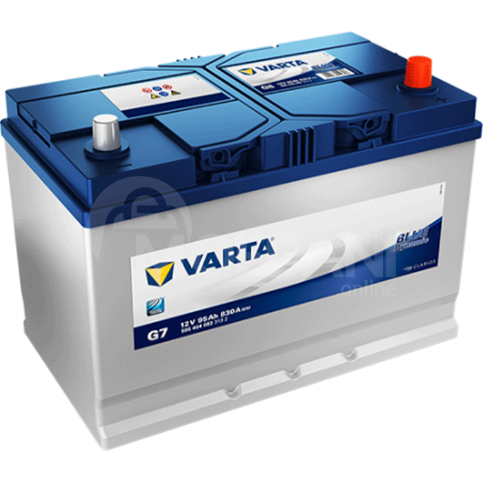 Varta BLU G7 95 ა*ს JIS R+ თბილისი - photo 1