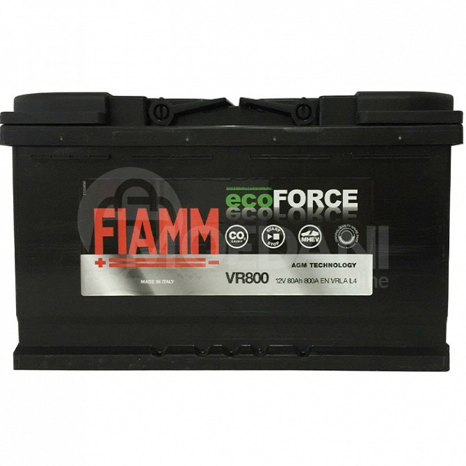 Fiamm EF AGM VR800 80 А*с R+ Тбилиси - изображение 1