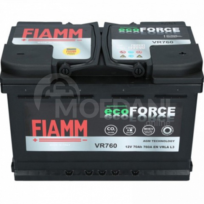 Fiamm EF AGM VR760 70 А*с R+ Тбилиси - изображение 1