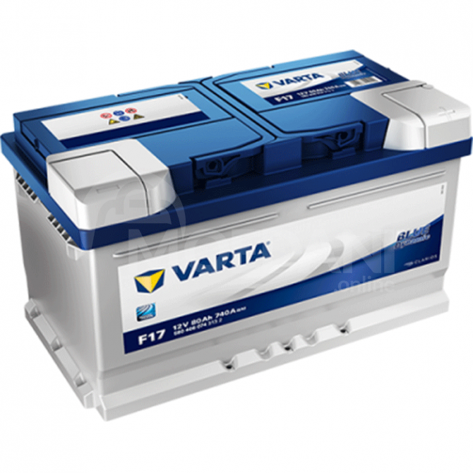 Varta BLU F17 80 A*s R+ Tbilisi - photo 1