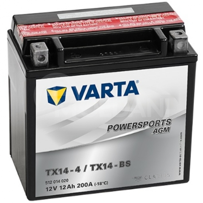 Varta AGM Ytx14-BS 12 Ач (200А) Тбилиси - изображение 1