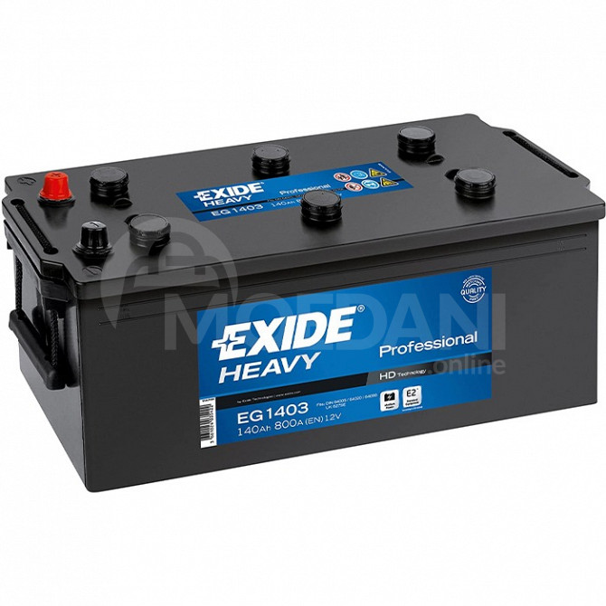 Exide PRO Eg1403 140 А*с L+3 Тбилиси - изображение 1