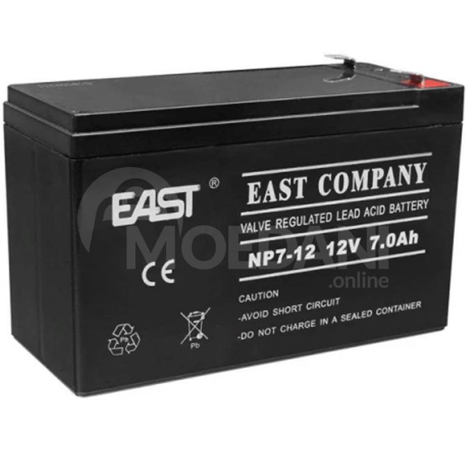 East NP7-12 12V/7AH UPS Battery Tbilisi - photo 1