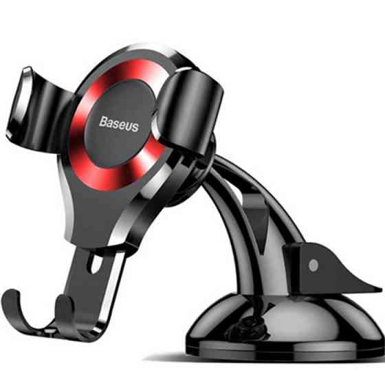 Ტელეფონის სამაგრი Baseus Osculum Type Gravity CAR Mount Suyl-Xp09 Black/RED თბილისი