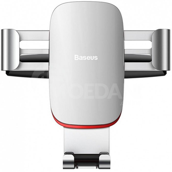 Ტელეფონის სამაგრი Baseus Metal AGE Gravity CAR Mount Suyl-J0S Silver თბილისი - photo 1