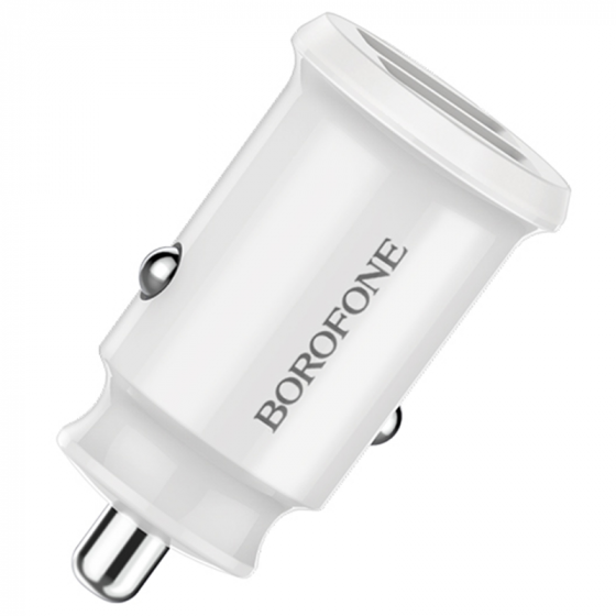 Მანქანის დამტენი Borofone BZ8 2*USB White თბილისი