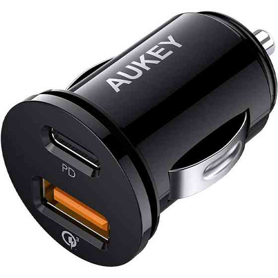 Მანქანის დამტენი Aukey CAR Charger 21W თბილისი