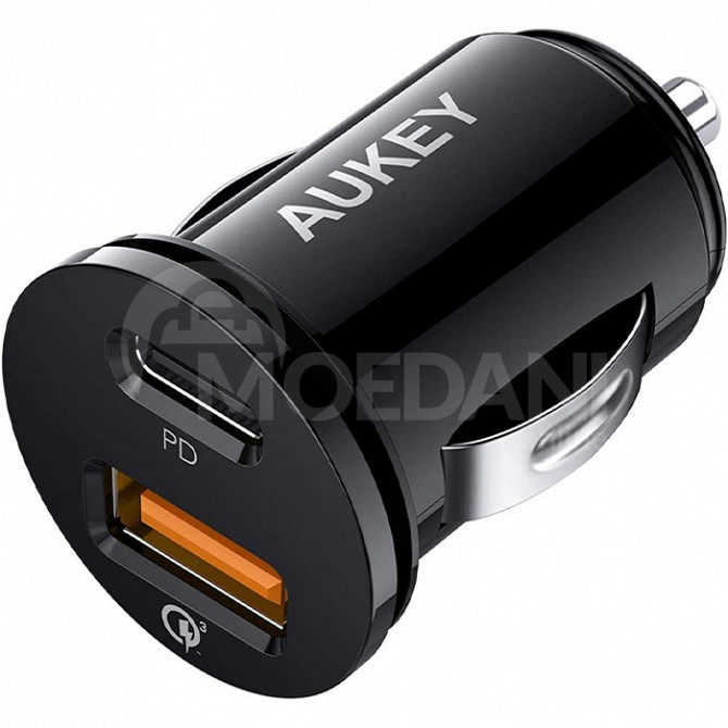 Автомобильное зарядное устройство Aukey CAR Charger 21W Тбилиси - изображение 1