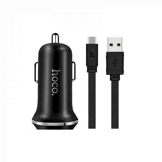 Მანქანის დამტენი Hoco Z1 + USB კაბელი თბილისი