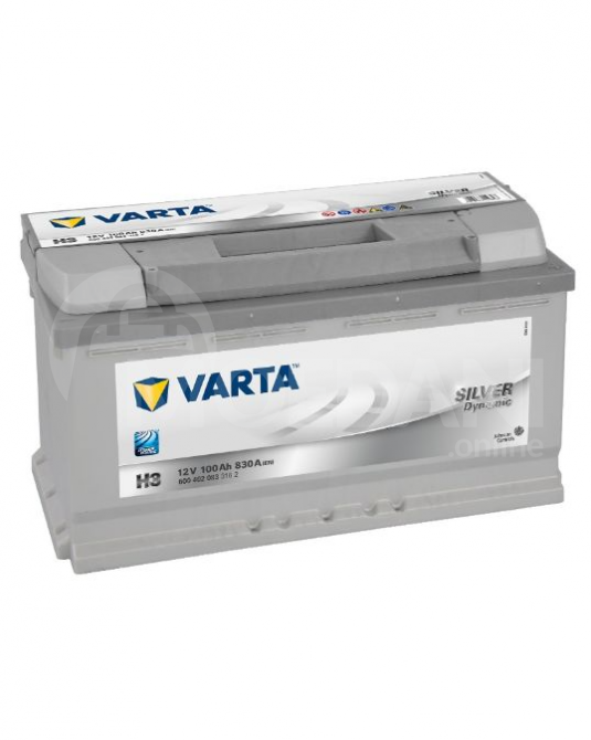 Аккумулятор Varta SIL H3 100 А*с R+ Тбилиси - изображение 1