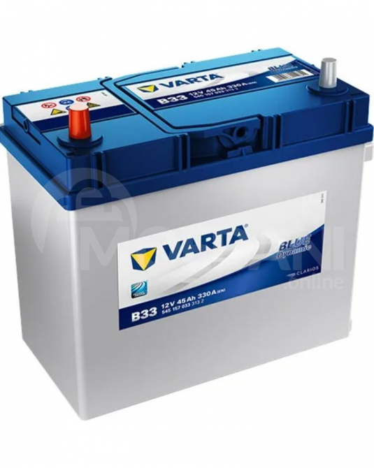 Аккумулятор Varta BLU B33 45 AA Jis3 L+ Тбилиси - изображение 1