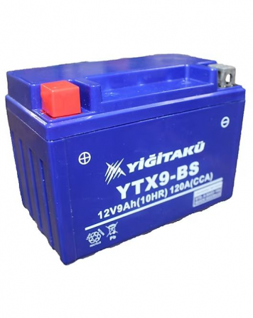 Აკუმულატორი Yigit Ytx9-BS(MF) 9 ა*ს L+ Тбилиси