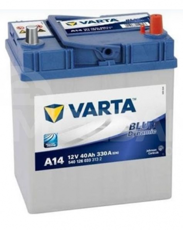 Აკუმულატორი Varta BLU A14 40 ა*ს Jis3 R+ თბილისი - photo 1