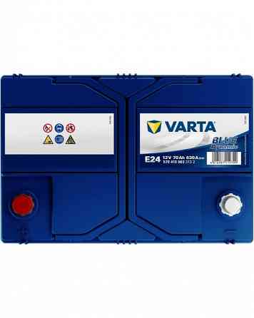 Აკუმულატორი Varta BLU E24 70 ა*ს JIS L+ თბილისი