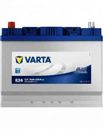 Აკუმულატორი Varta BLU E24 70 ა*ს JIS L+ Tbilisi