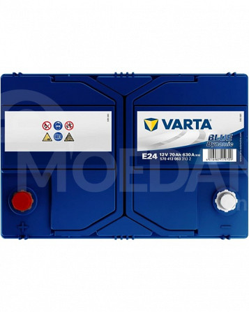 Აკუმულატორი Varta BLU E24 70 ა*ს JIS L+ თბილისი - photo 4