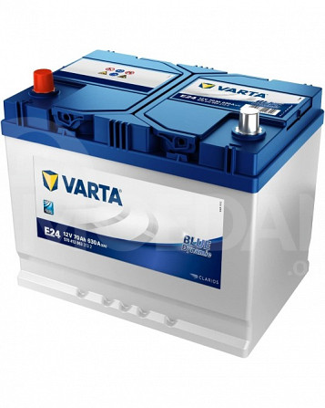 Აკუმულატორი Varta BLU E24 70 ა*ს JIS L+ თბილისი - photo 1