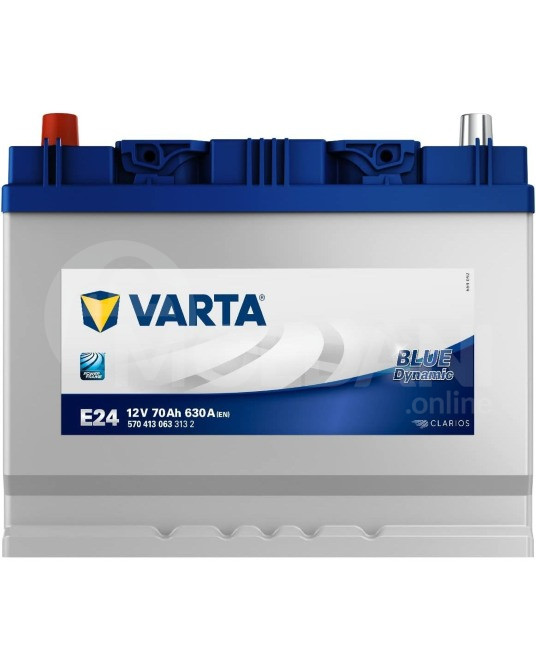 Аккумулятор Varta BLU E24 70 А* JIS L+ Тбилиси - изображение 2