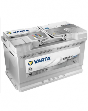 Аккумулятор Varta SIL AGM A6 80 А*с R+ Тбилиси - изображение 1